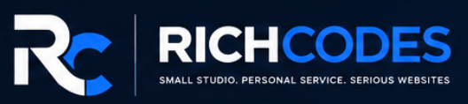 RichCodes — Small Studio. Personal Service. Serious Websites.